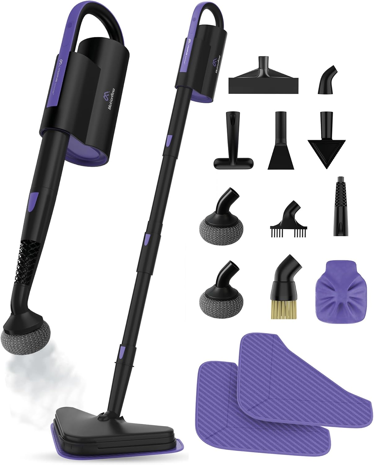 Onbekend Motionflow 16-in-1 Steam Cleaner - Hand Steamer for De tapijtreiniger