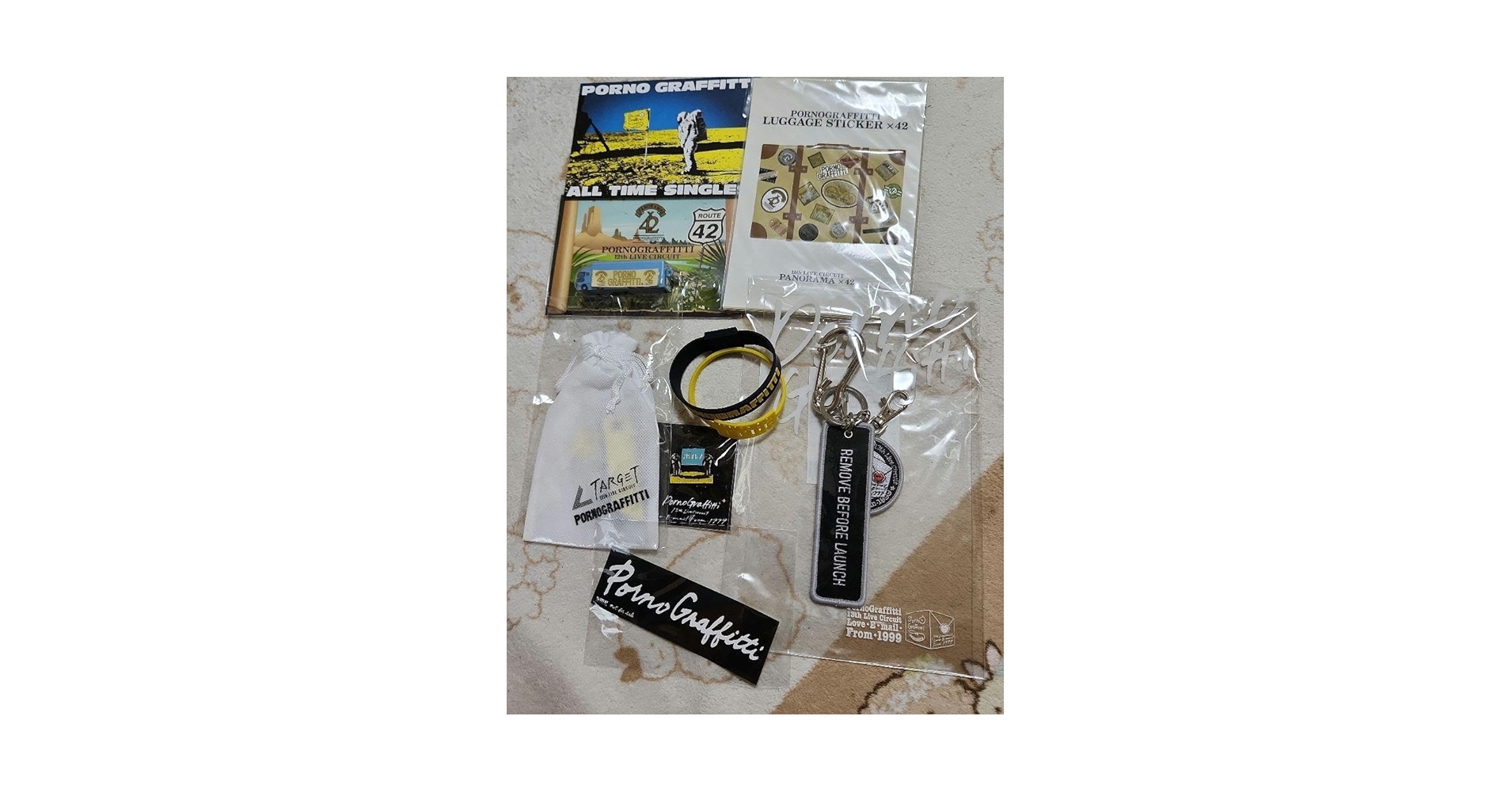 (バラ売り可) ポルノグラフィティ　ライブグッズセット Amazon.co.jp: ポルノグラフィティ ライブグッズセット まとめ