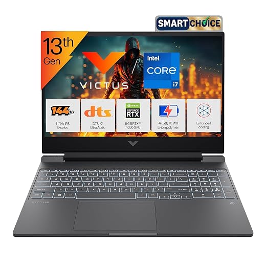 HP Victus 15.6" Gaming Laptop, 13th Gen i7