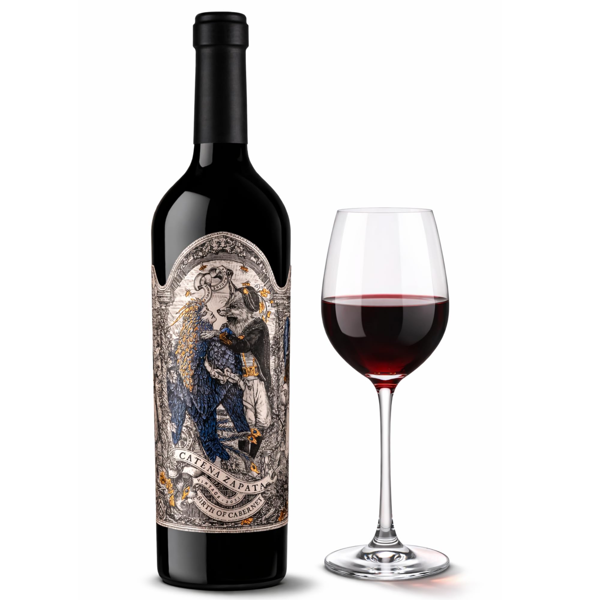Vino Tinto CATENA ZAPATA BIRTH OF CABERNET Cabernet Sauvignon de Altura | Viñedos Valle de Uco y Agrelo Mendoza | 1 Botella 75cl