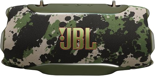JBL Xtreme 5 Portable Bluetooth Speaker with JBL Pro Sound and Convenient Shoulder Strap, IP68 Waterproof, Built-In Power Bank, Squad - 2