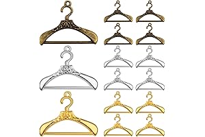 Coat Hanger Charm Set for Jewelry Making (30pcs)