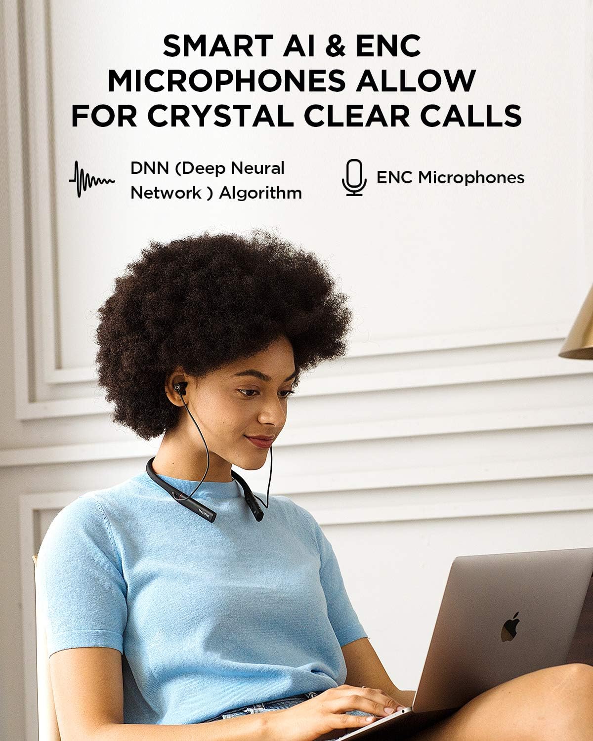 Best Deal Product 1MORE Wireless Earbuds Active Noise Cancelling, Bluetooth Headphones Dual Driver, WNR, 20H Playtime, IPX5 Waterproof, 4 Mics for Phone Call Work, Home Office