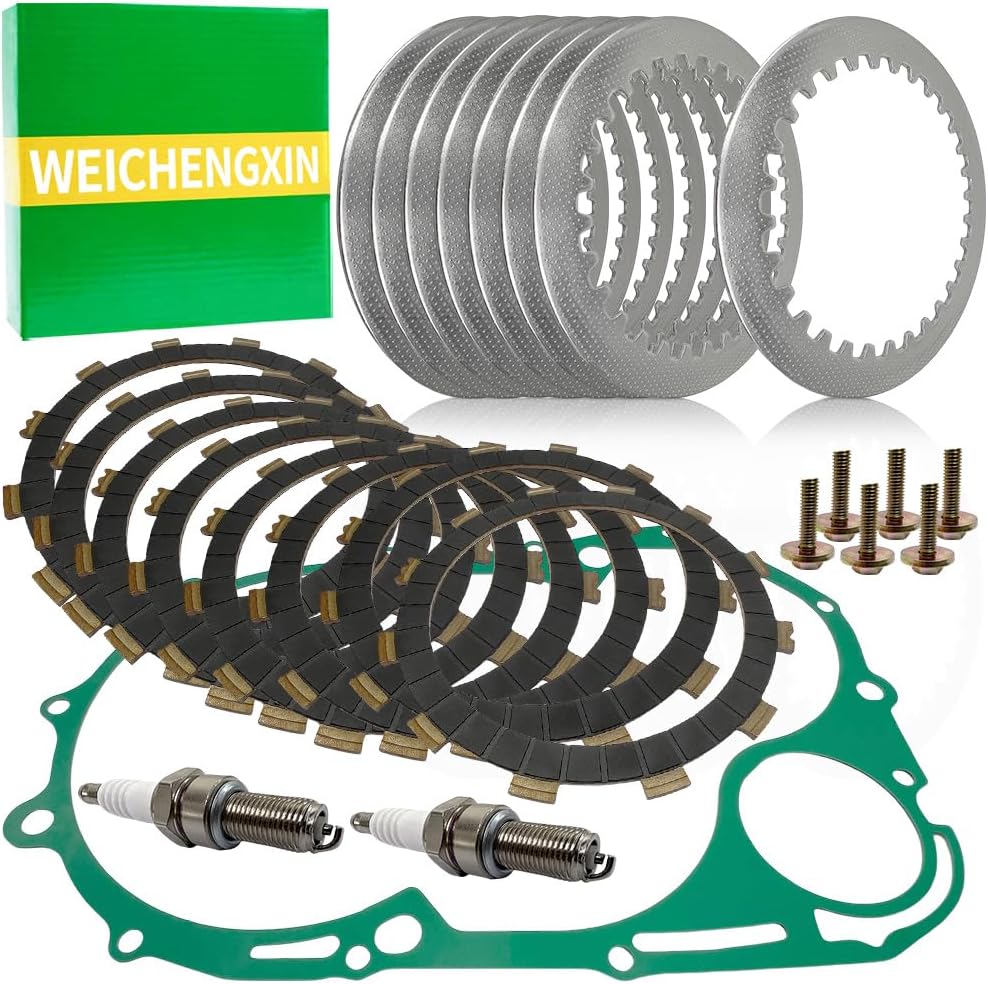 Clutch Kit Heavy Duty Springs & Cover Gasket Compatible with Yamaha V Star 1100 XVS1100AW Classic XVS1100 Custom XVS1100 Midnight Custom XVS1100AT Silverado XVS1100A Classic 1999-2009