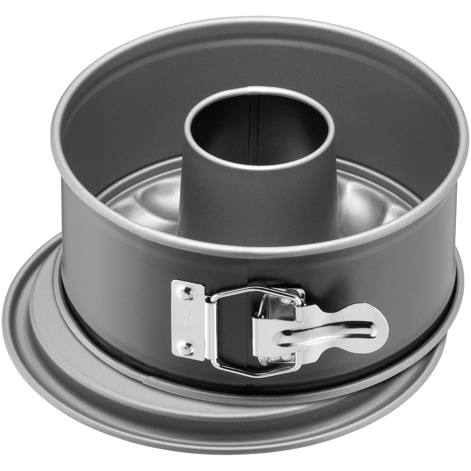 ORIGINAL KAISER Inspiration Mini Springform 18 cm, inkl. zusätzlichem Rohrboden, kleine Backform, Antihaftbeschichtung, Springform klein für 1/2 Rezeptportion, geeignet für die Heißluftfritteuse