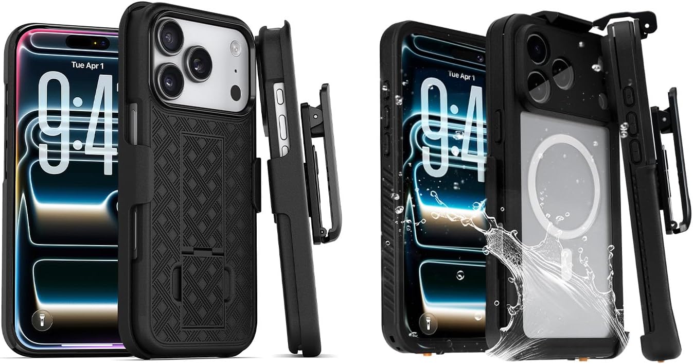 MOTIVE iPhone 17 Pro Bundle – Ranger V1 + Waterproof 360° Dual Case Set