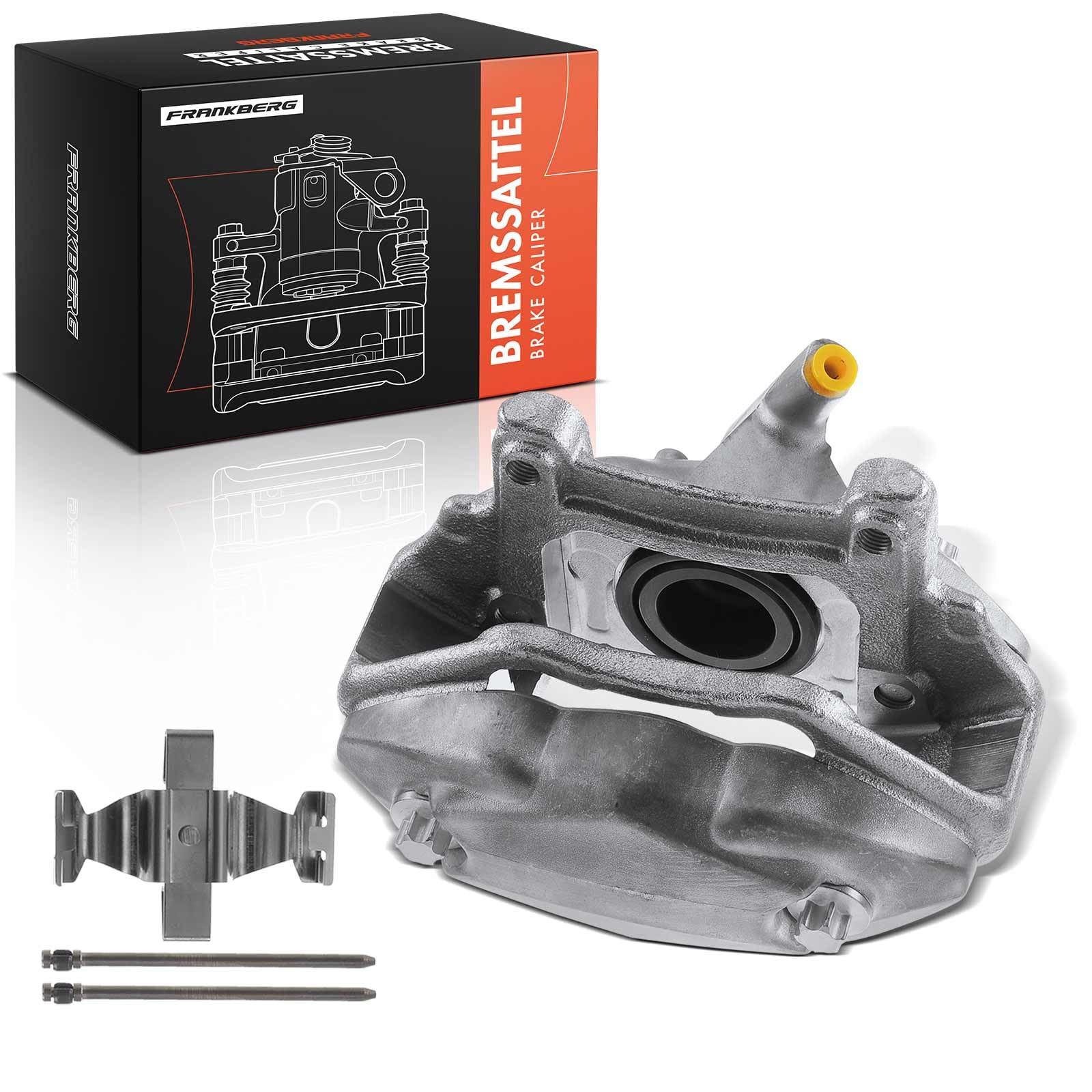 Frankberg Pinza de freno Delantero izquierdo Compatible con Clase C W203 180-350 CLK C209 200-350 CLK cabrio A209 200-350 SLK R171 200-350 Replace# A0034203683