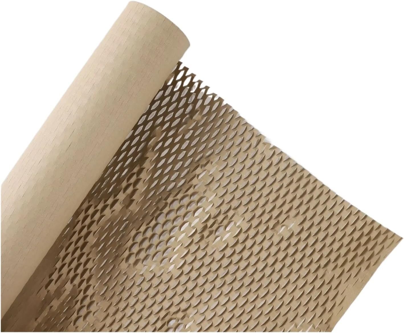 Papier ondulé en rouleau pour emballage et déménagement d'articles fragiles