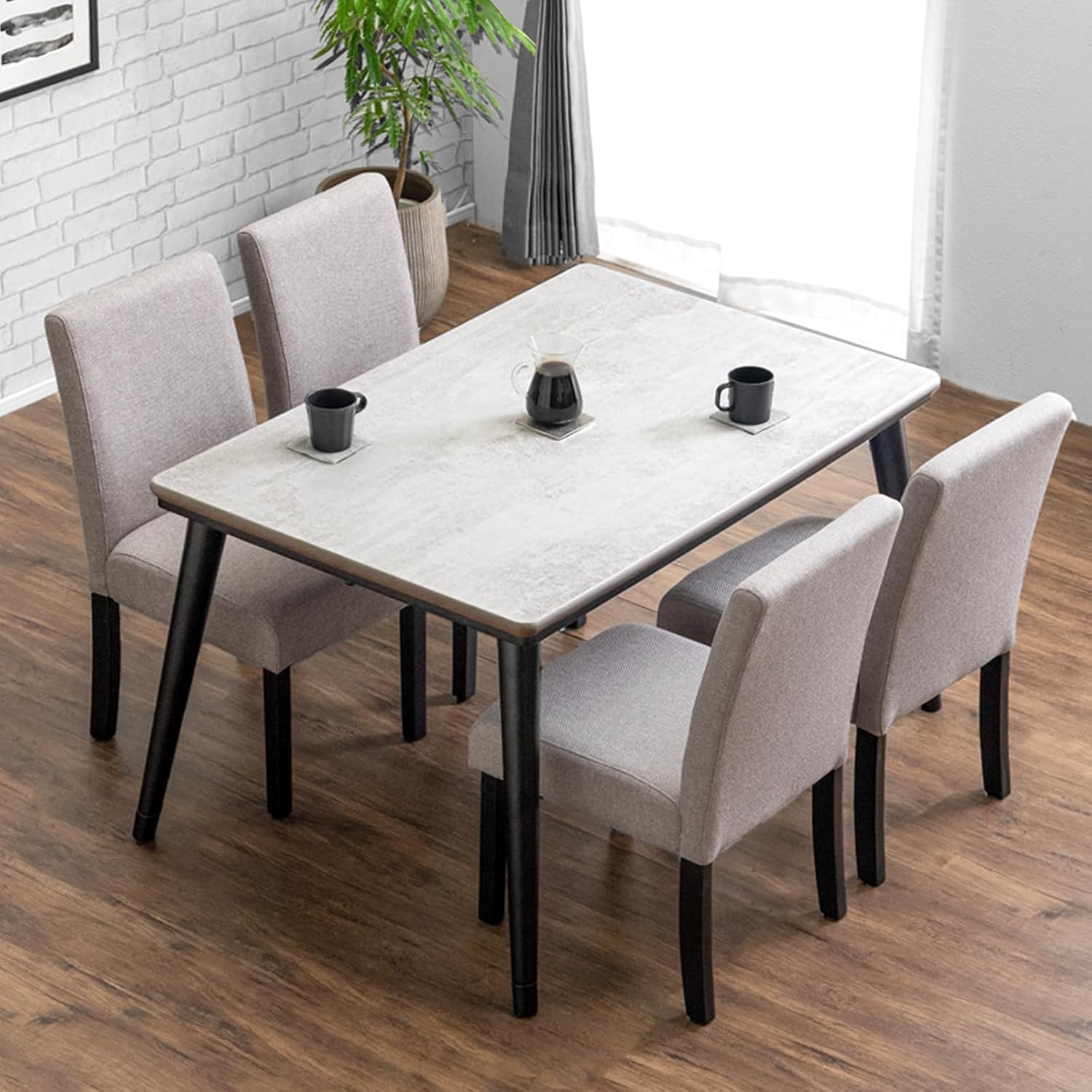 Amazon.co.jp: ニトリ 折りたたみテーブル カムオン120 ホワイト