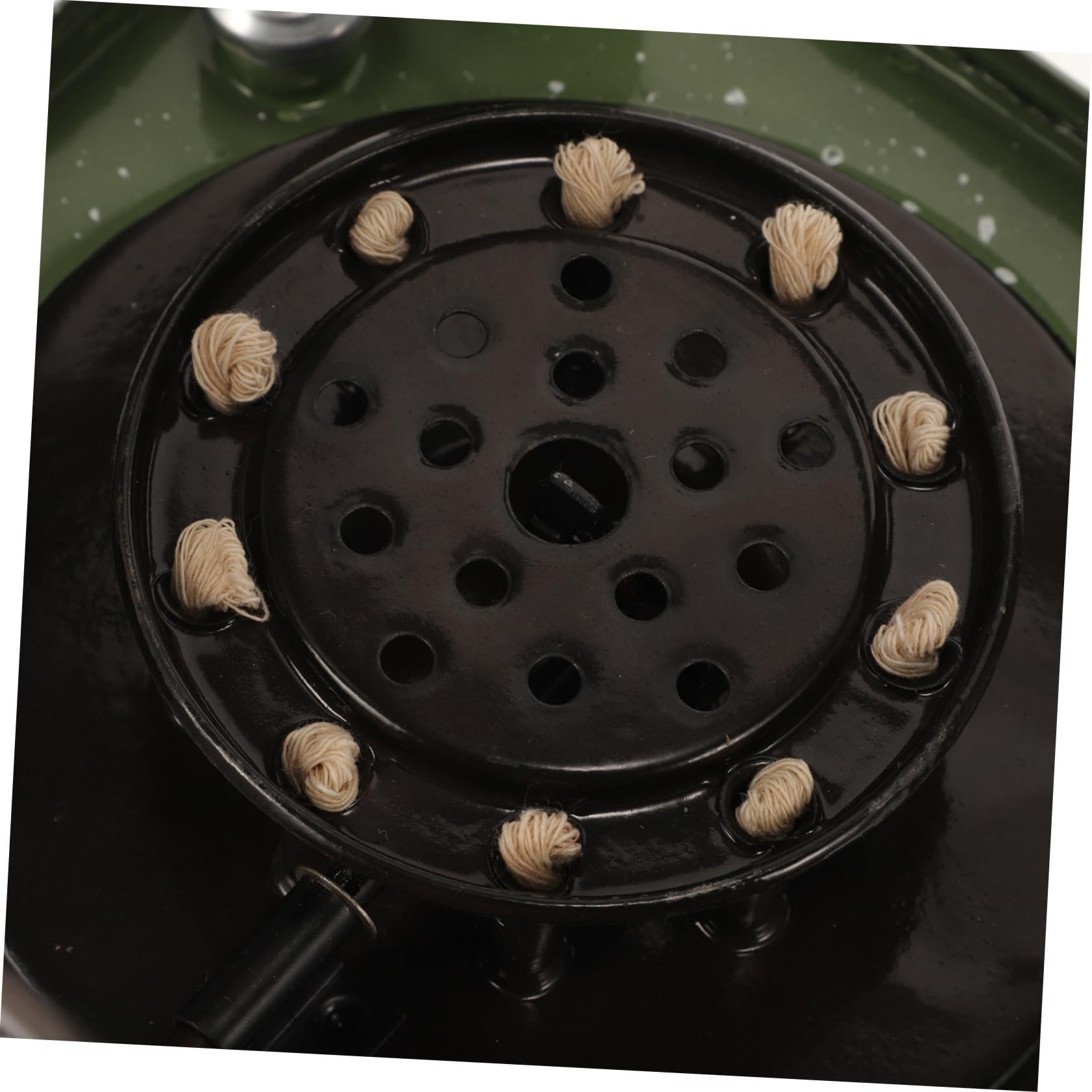 Poêle Pétrole 10 Mèches Extérieur, Autonomie 8H Réchaud Camping Ventproof pour BBQ Chasse Urgence, Chauffage Diesel Portable Intérieur/Extérieur 3-5 Personnes