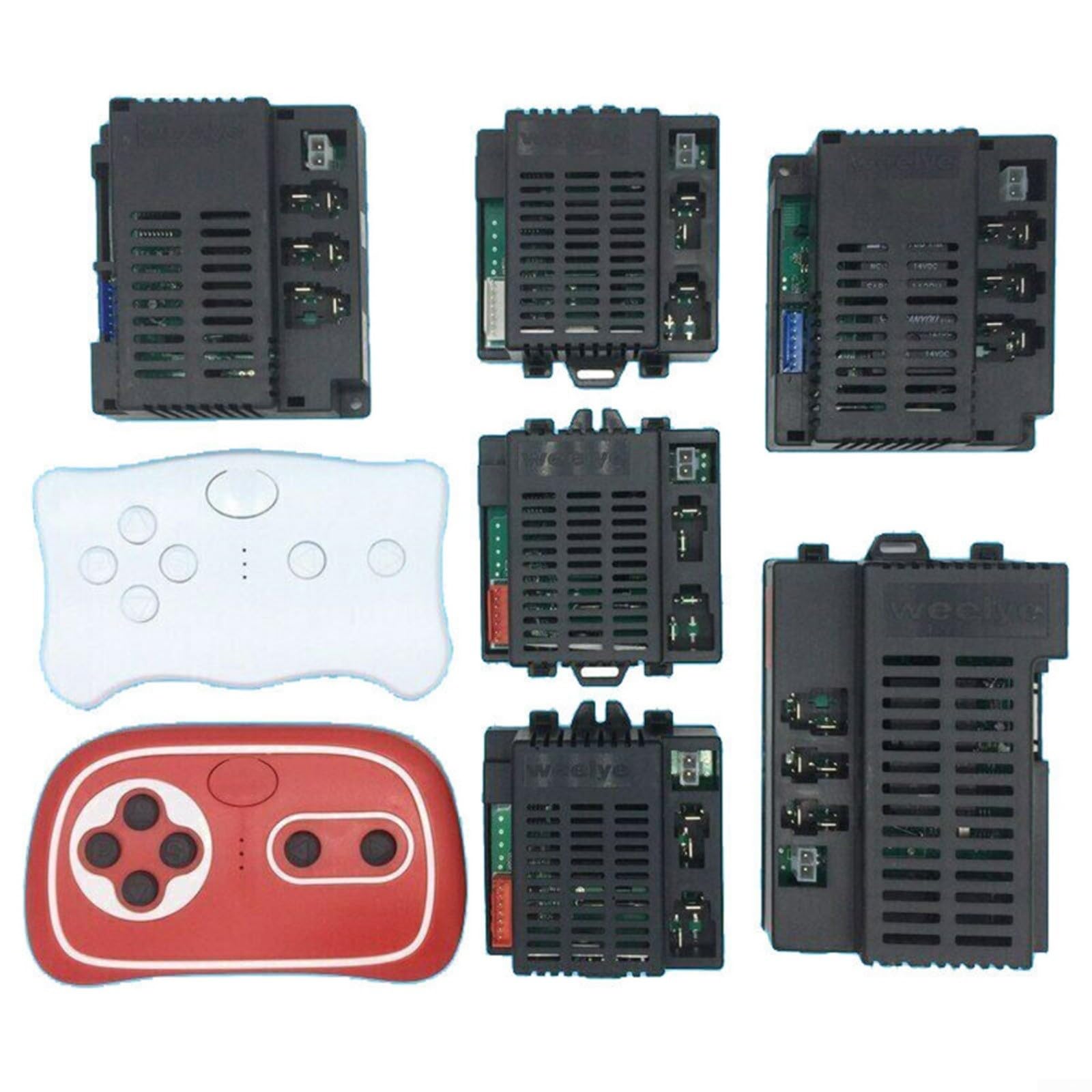 snowchecking Children’s Electric Ride-On Car 24G RC Receiver Control Unit,for Multiple Welye for RX Series Models Including RX7 RX16 RX18 RX19 RX23 for RX30 RX37 in 6V