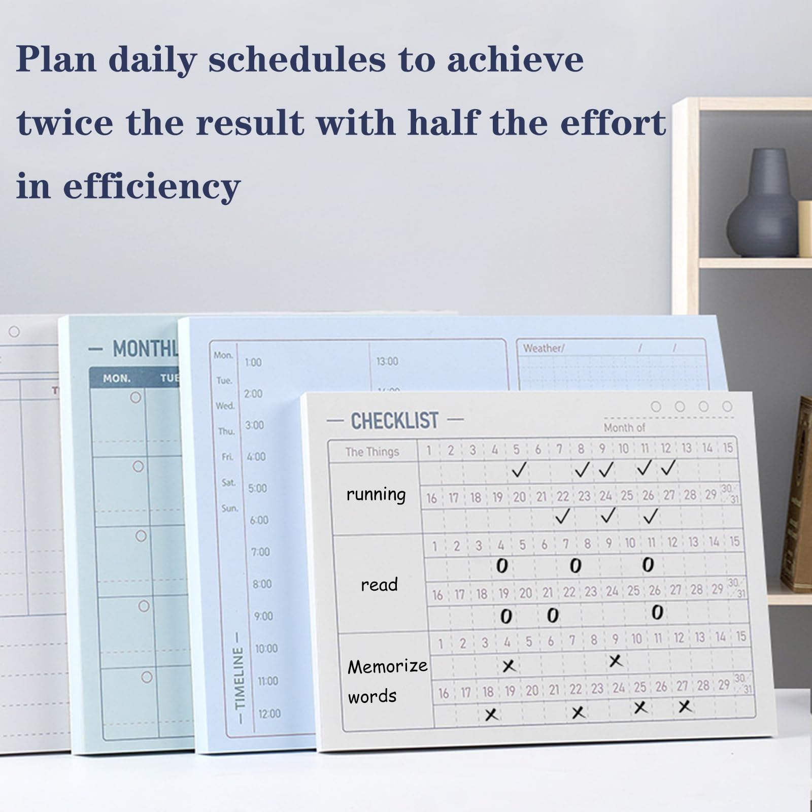 5 Book To Do List Pad, To Do List Notepad - Image 2