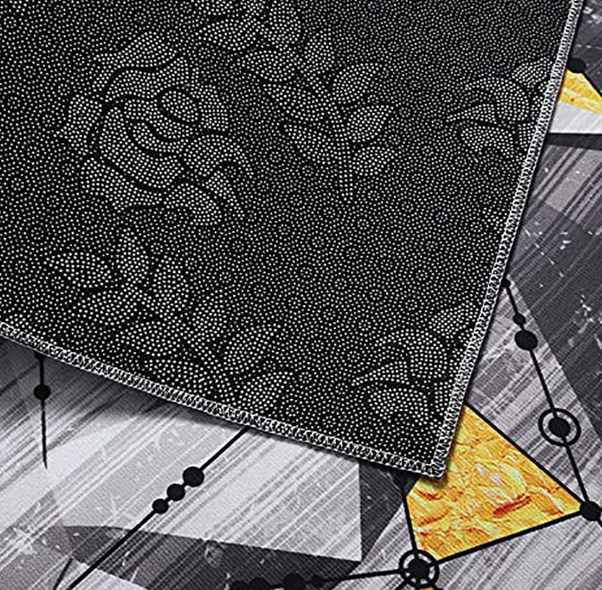 Luminexia Tappeto per Tamburi Tappeto Rotondo Antiscivolo Coperta Insonorizzata Tappeto per Batteria per La Casa per Rullante per Grancassa E Altri Tappetini per Strumenti Musicali Regalo