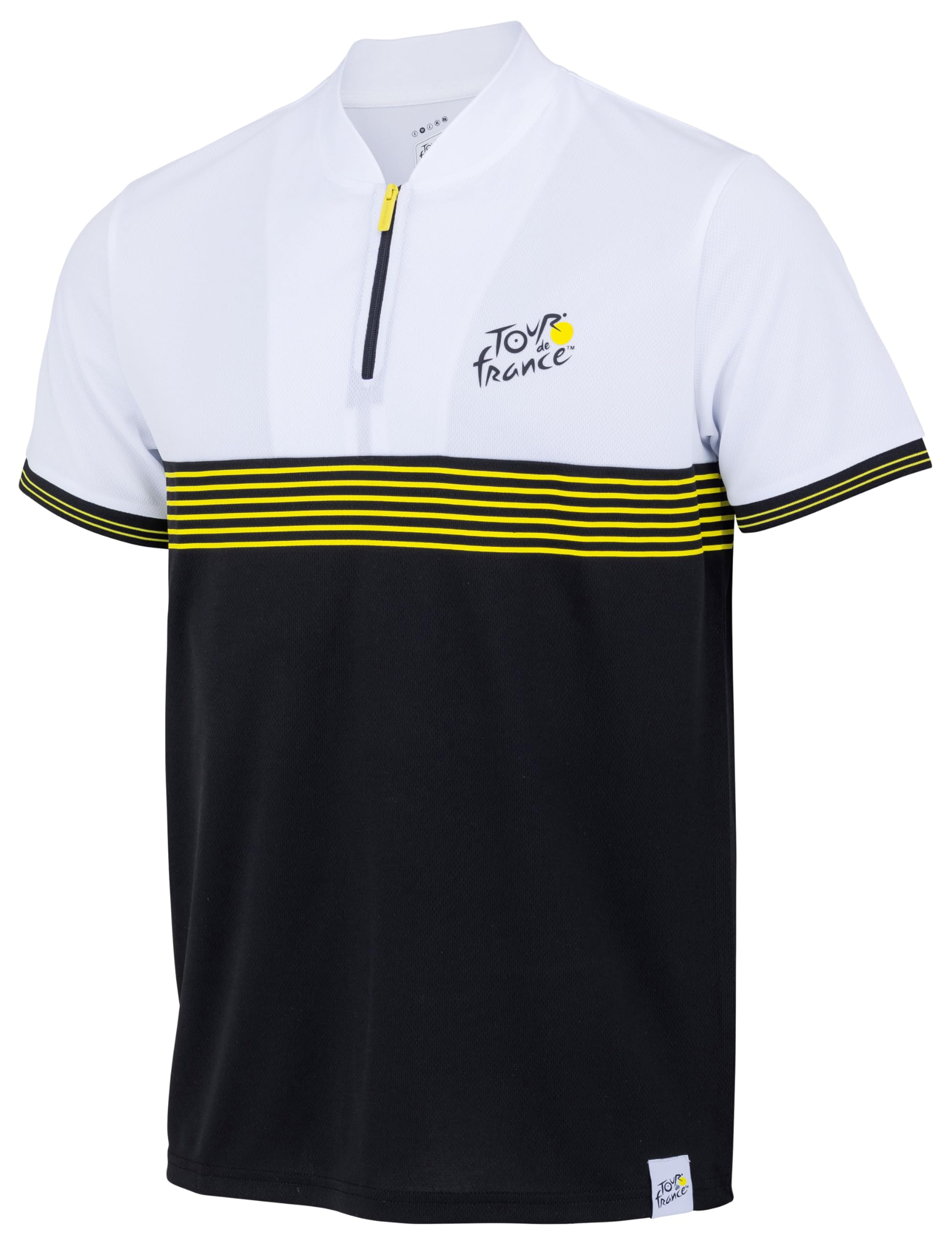 Tour de France Graphic Polo Shirt – Official Cycling Collection, Multicolored, S