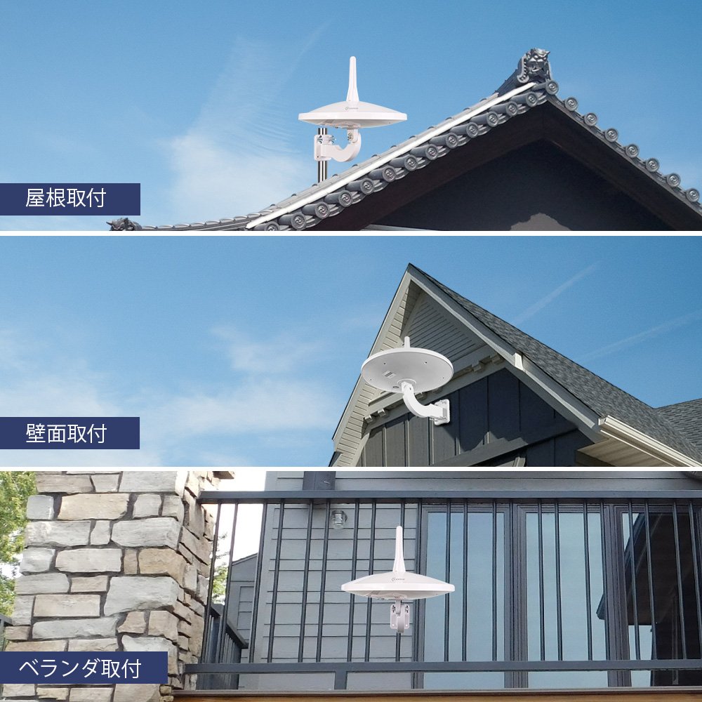 【在庫処分】ANTOP 地デジアンテナ 室外 テレビアンテナ 屋外 地上デジタル Amazon | ANTOP 地デジアンテナ 屋外 テレビアンテナ 室外 地上