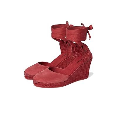 Soludos Leather Marseille Wedge Women
