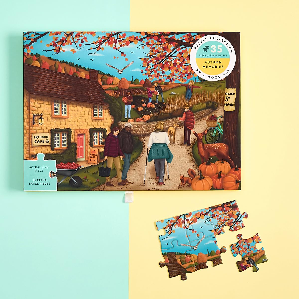 Large Piece Jigsaw Puzzle for Dementia, 35 Piece Dementia Activity for Adults & Alzheimer’s, Bright, Easy Jigsaws for Elderly - Image 3