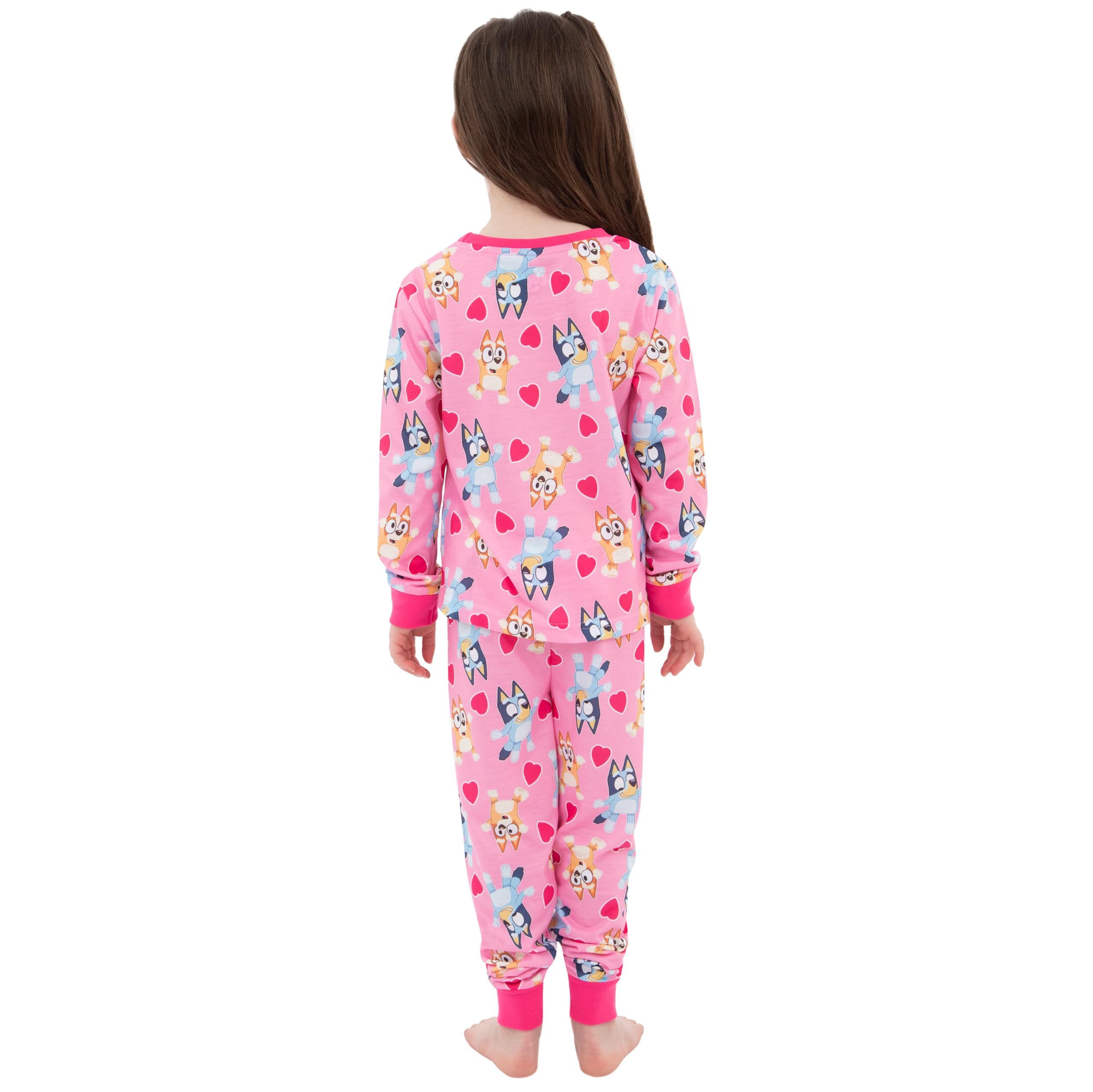 Pyjamas Bleus | Pack de 2 Pyjamas Fille | Ensembles de Pyjamas pour Filles | 18 Mois et 8 Ans