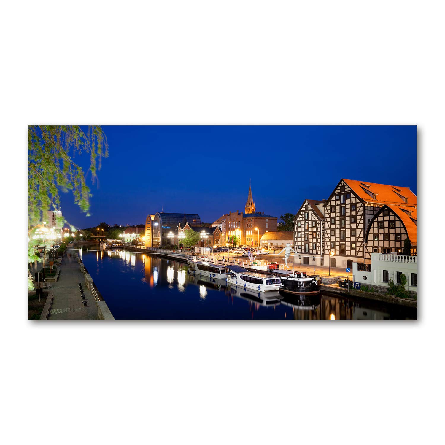 Acrylic glass picture Bydgoszcz tableau incassable grand format