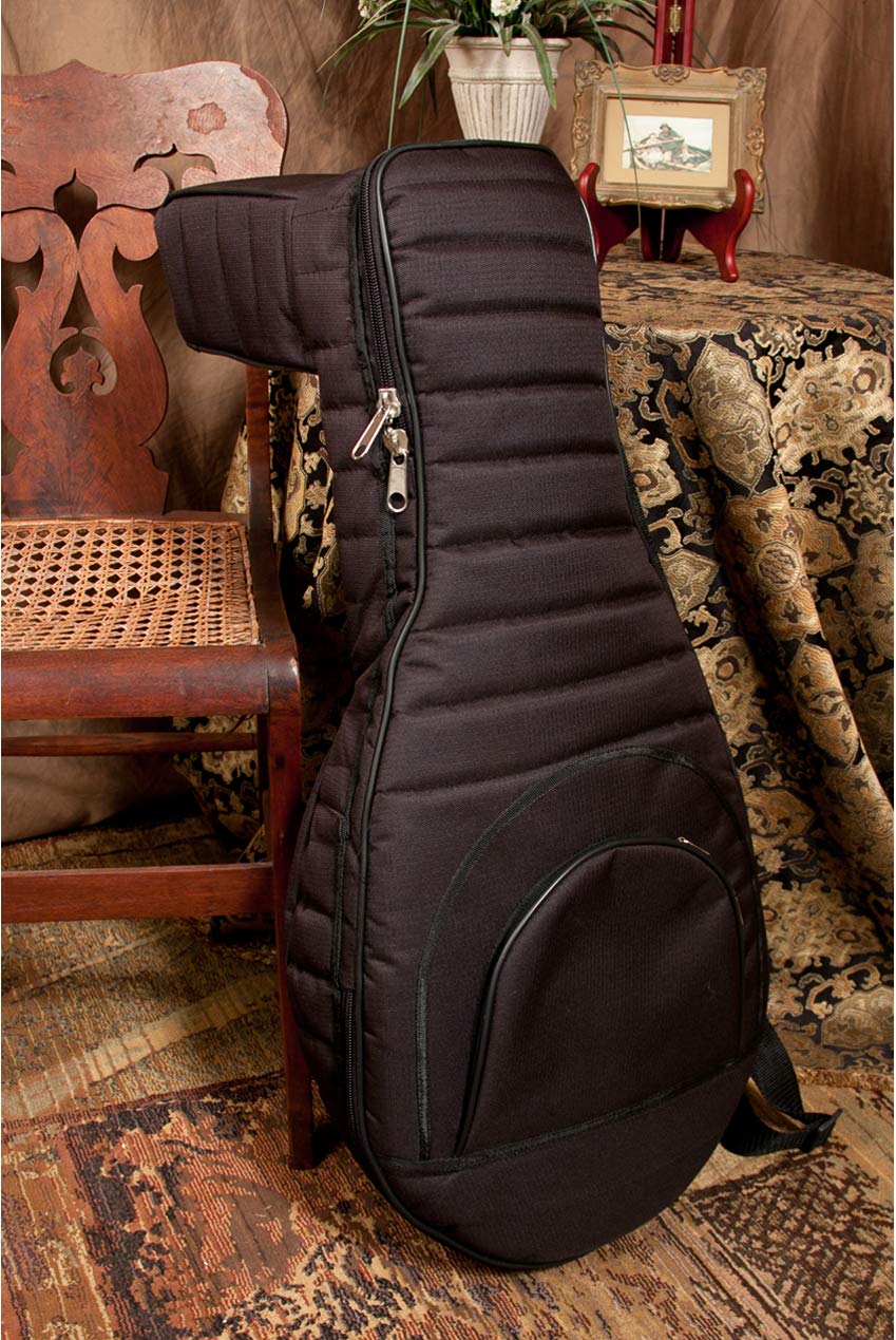 Includes: Sheesham Traditional 8 Course Deluxe Lute Solid Spruce Top W/Bag + Roosebeck 8-Course Lute String Set + Snark Clip-On Chromatic Tuner - Image 7