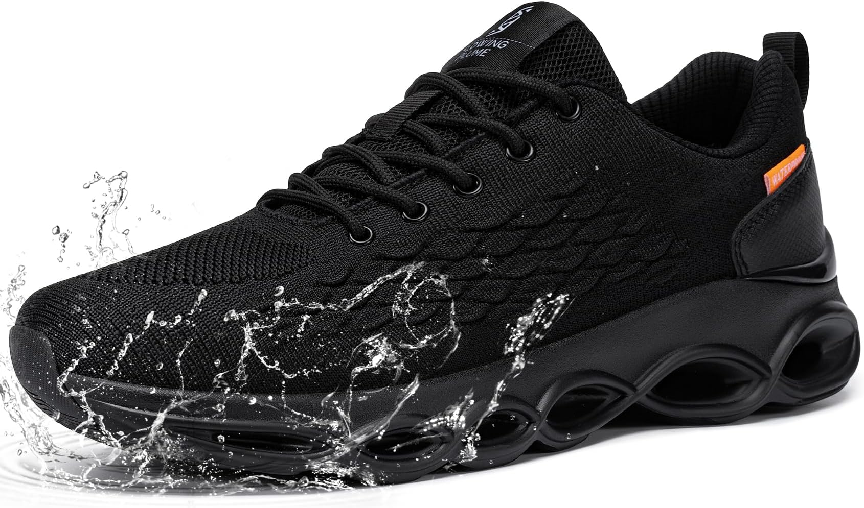 FATES TEXWaterproof Running Shoes Men Trainers Rain Fashion Sneaker Casual Outdoor Fitness Lightweight Jogging Sport Shoes