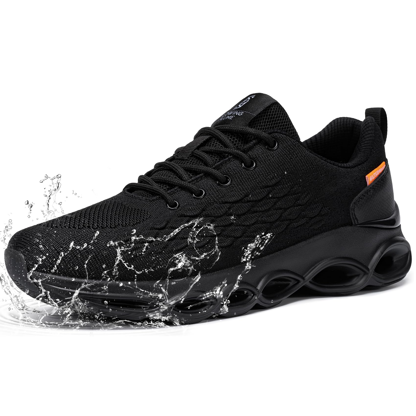 FATES TEXWaterproof Running Shoes Men Trainers Rain Fashion Sneaker Casual Outdoor Fitness Lightweight Jogging Sport Shoes