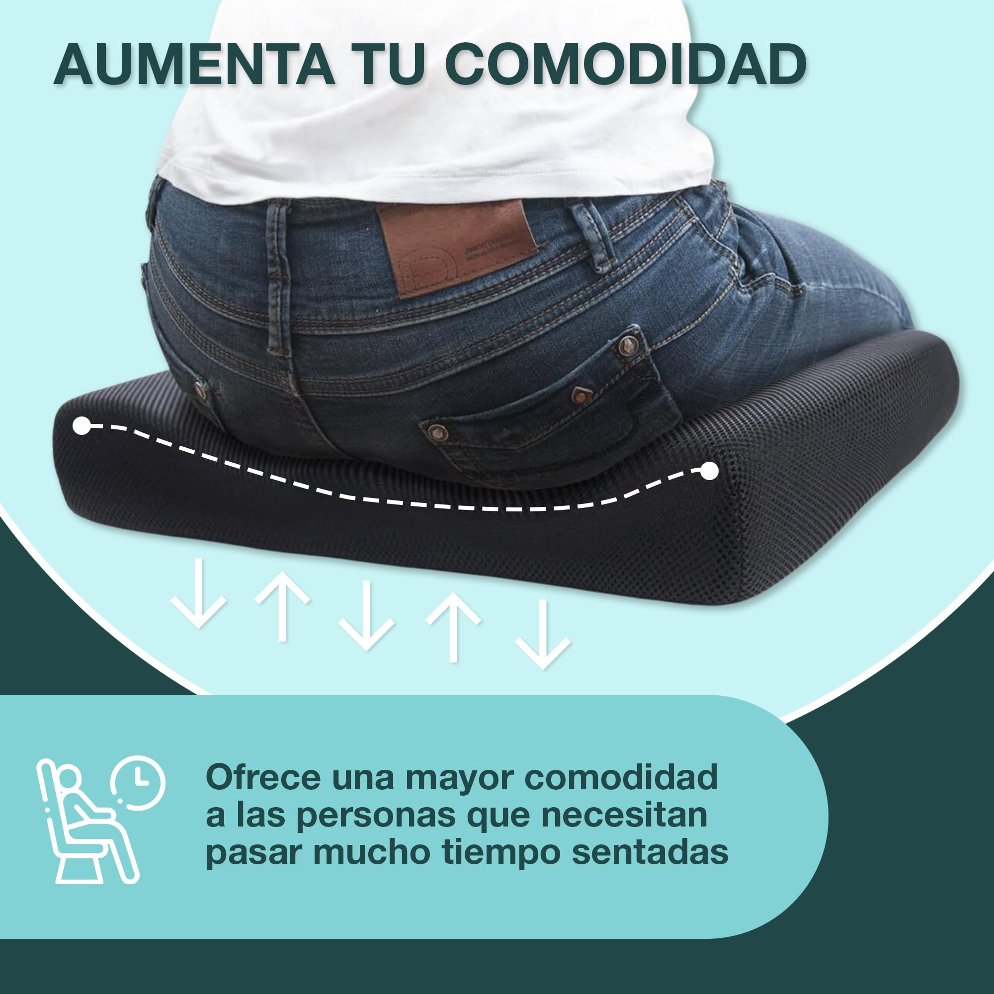 Cojin Antiescaras Bonedico Cojin Silla Oficia Viscoelastico