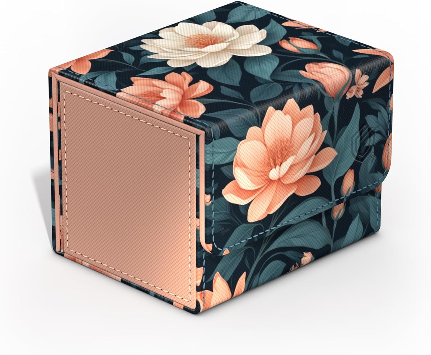 Ultimate Guard Limited Run Sidewinder 100+ Floral Places II, Deck Box for 100 Double-Sleeved TCG Cards, Miami Pink, Magnetic Closure & Microfiber Inner Lining…