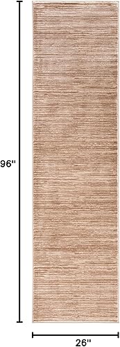 Vista 662 de SAFAVIEH Vision Collection VSN606F - Tapete de 6 pies x 9 pies, crema, moderno, ombré, no desprende pelo, fácil cuidado, para zonas de alto tráfico