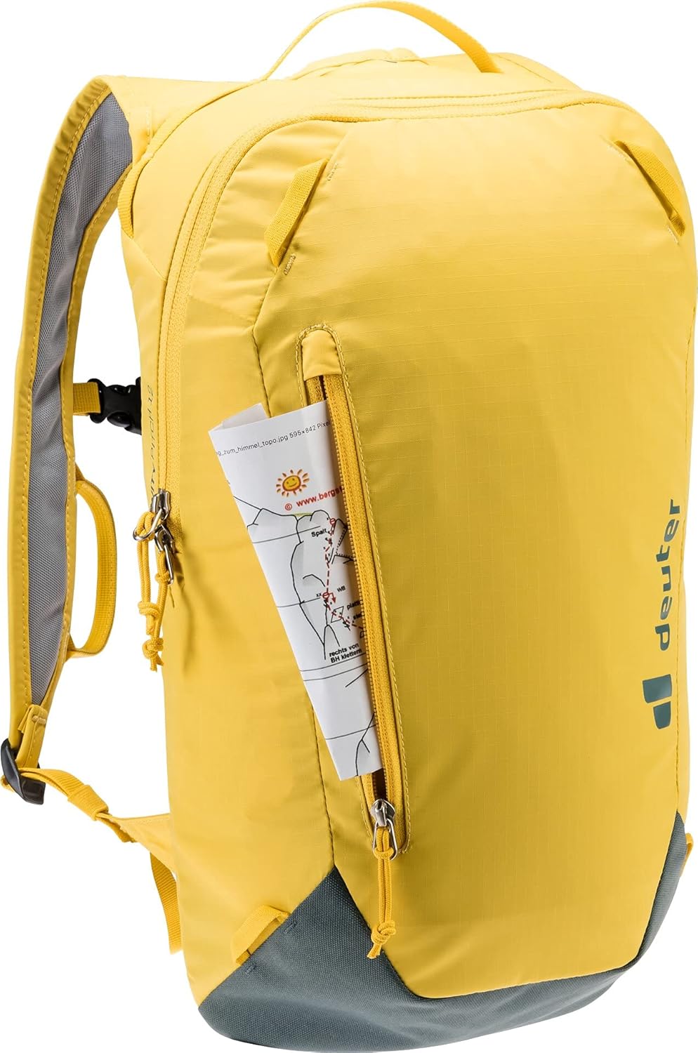 Deuter Unisex_Adult Gravity Pitch 12 Climbing Backpack, Corn-Teal, 12 l