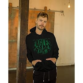 Junk Food Clothing x NFL - Philadelphia Eagles - Team Spotlight - Unisex Adult Pullover Fleece Hoodie for Men and Women - Size XX-Large