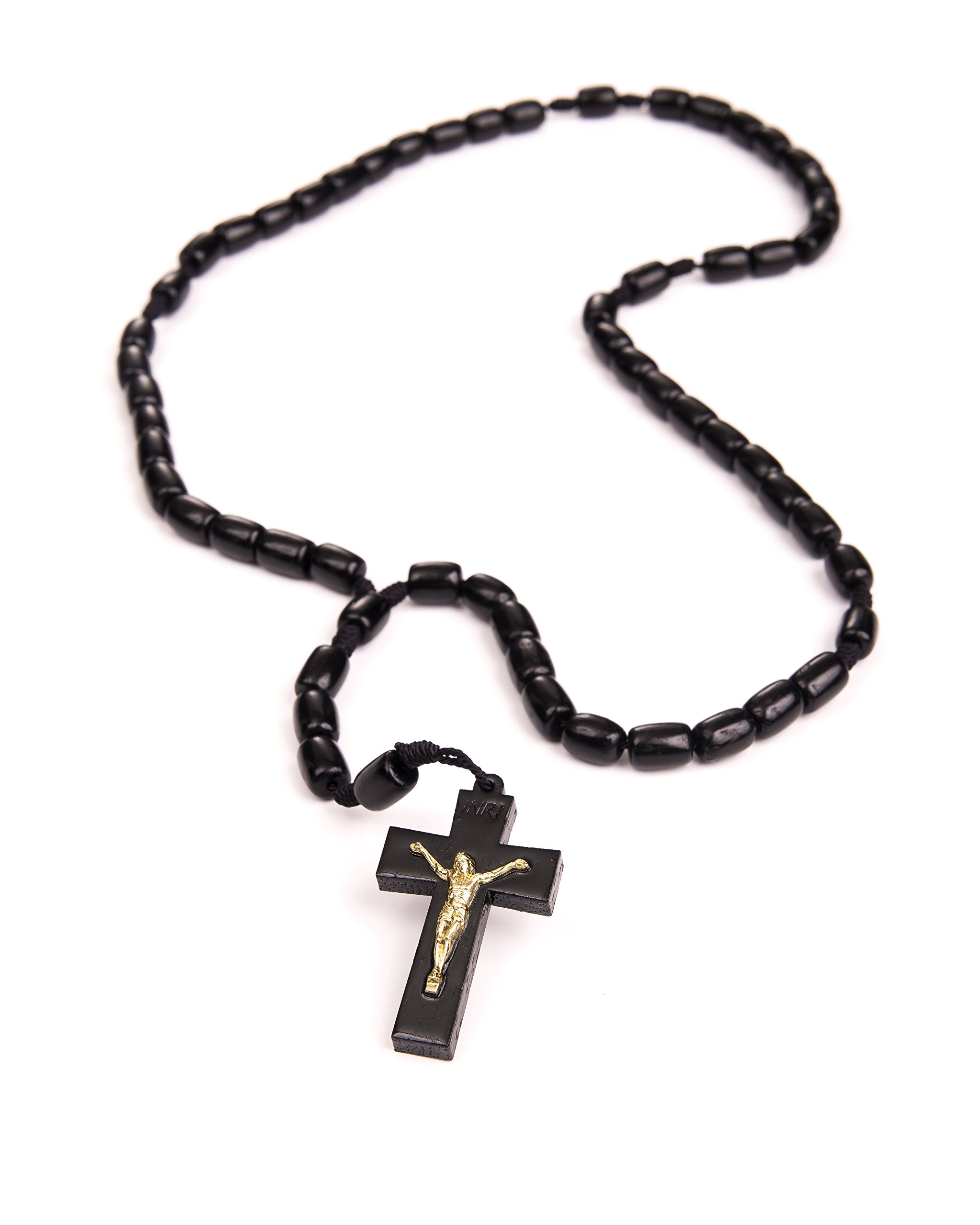 Intercession™ Men Women Wood Rosary - Made in Brazil
