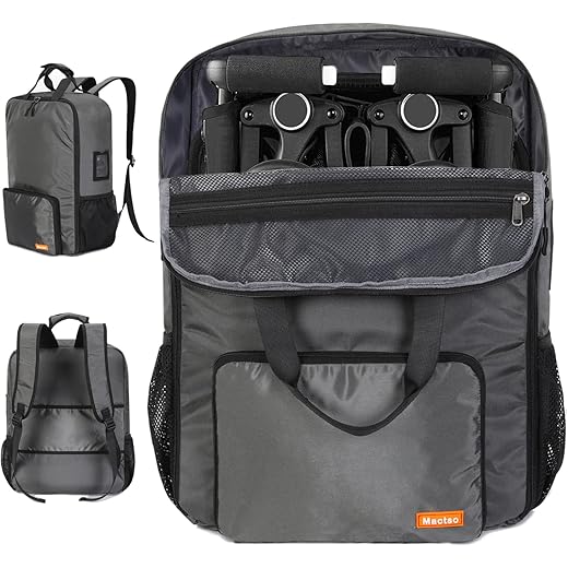 Mactso Stroller Travel Bag - Grey