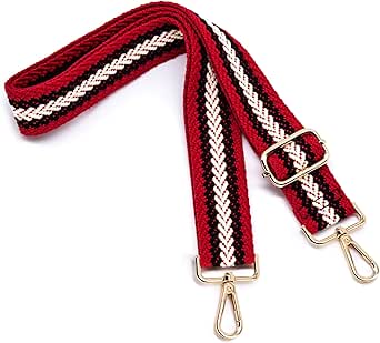 55 Inch Adjustable Shoulder Bag Strap - Replacement Crossbody Belt For Handbags