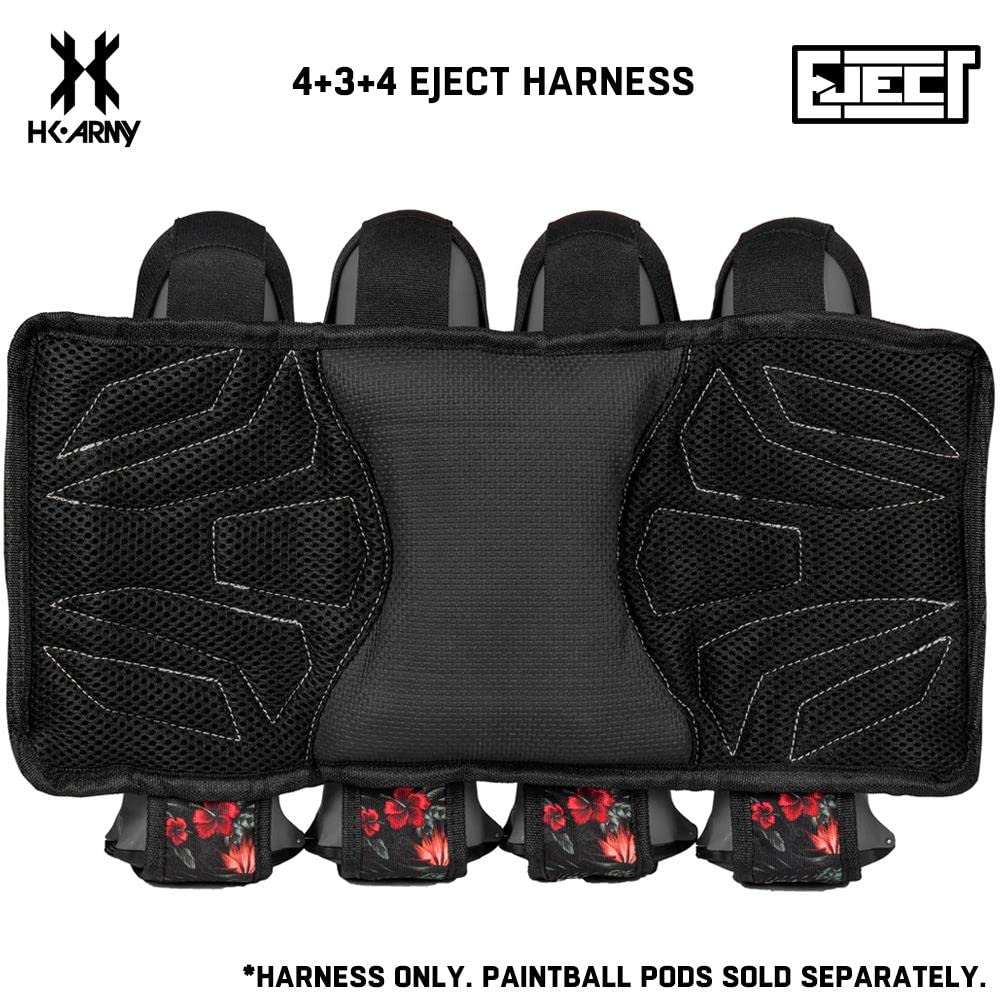 HK Army 4 + 3 Auswurf Paintball Geschirr Pod Pack – Tropischer Totenkopf