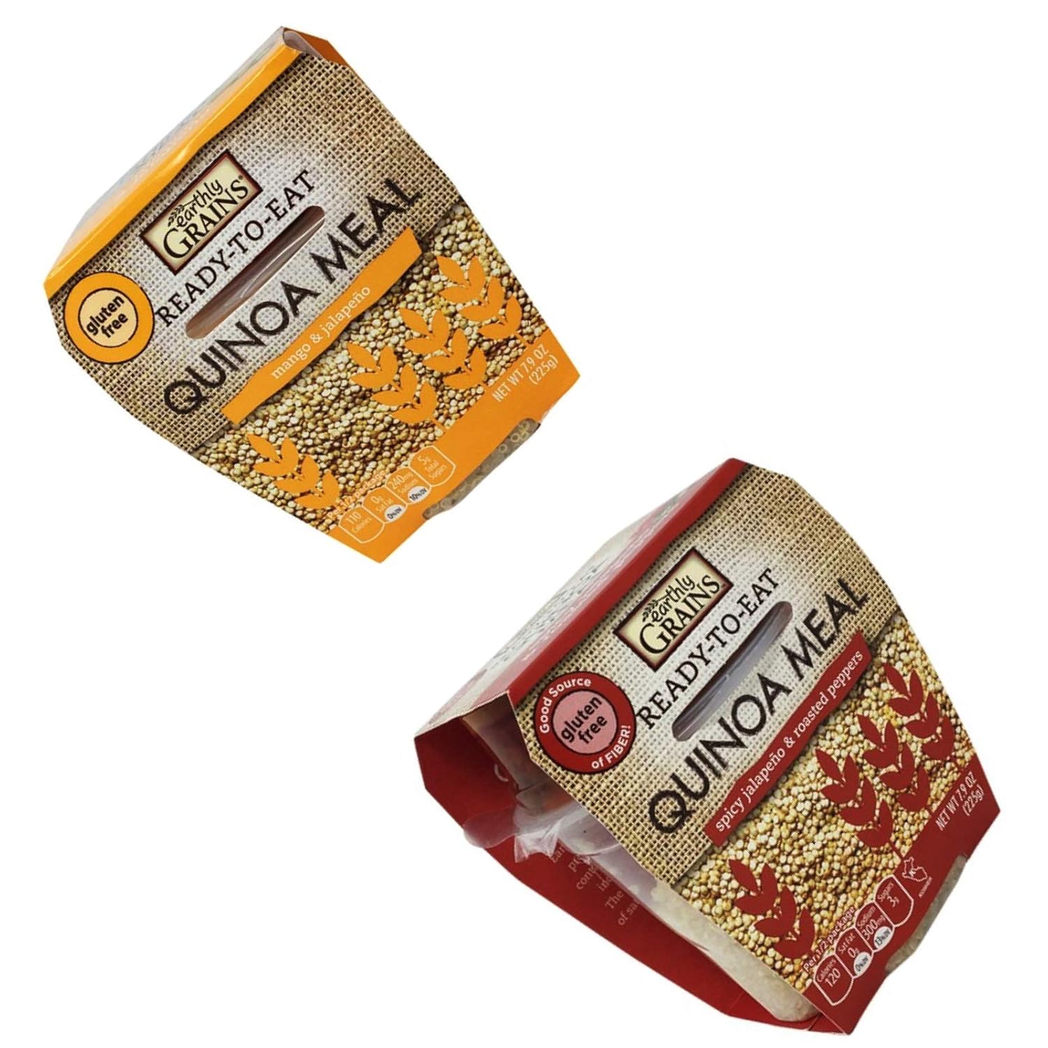 Earthly Grains Quinoa Ready to Eat MEAL SPICY MIX variety