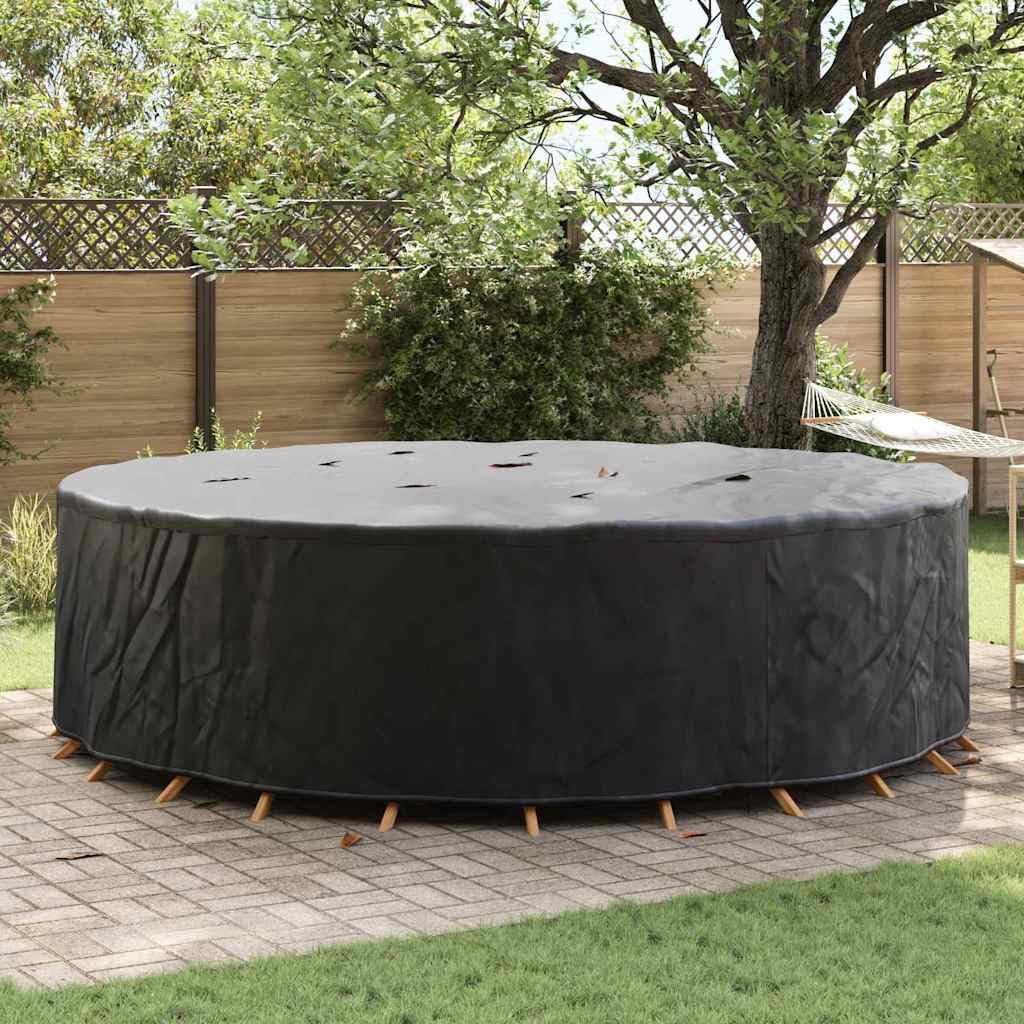 vidaXL Meubelhoes 320 x 320 x 85 cm 600D Oxford Stof Rond Waterdicht