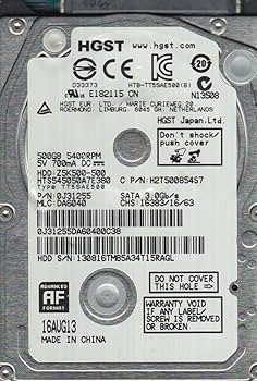 Amazon.com: HGST Travelstar Z5K500 HTS545050A7E380 - Festplatte
