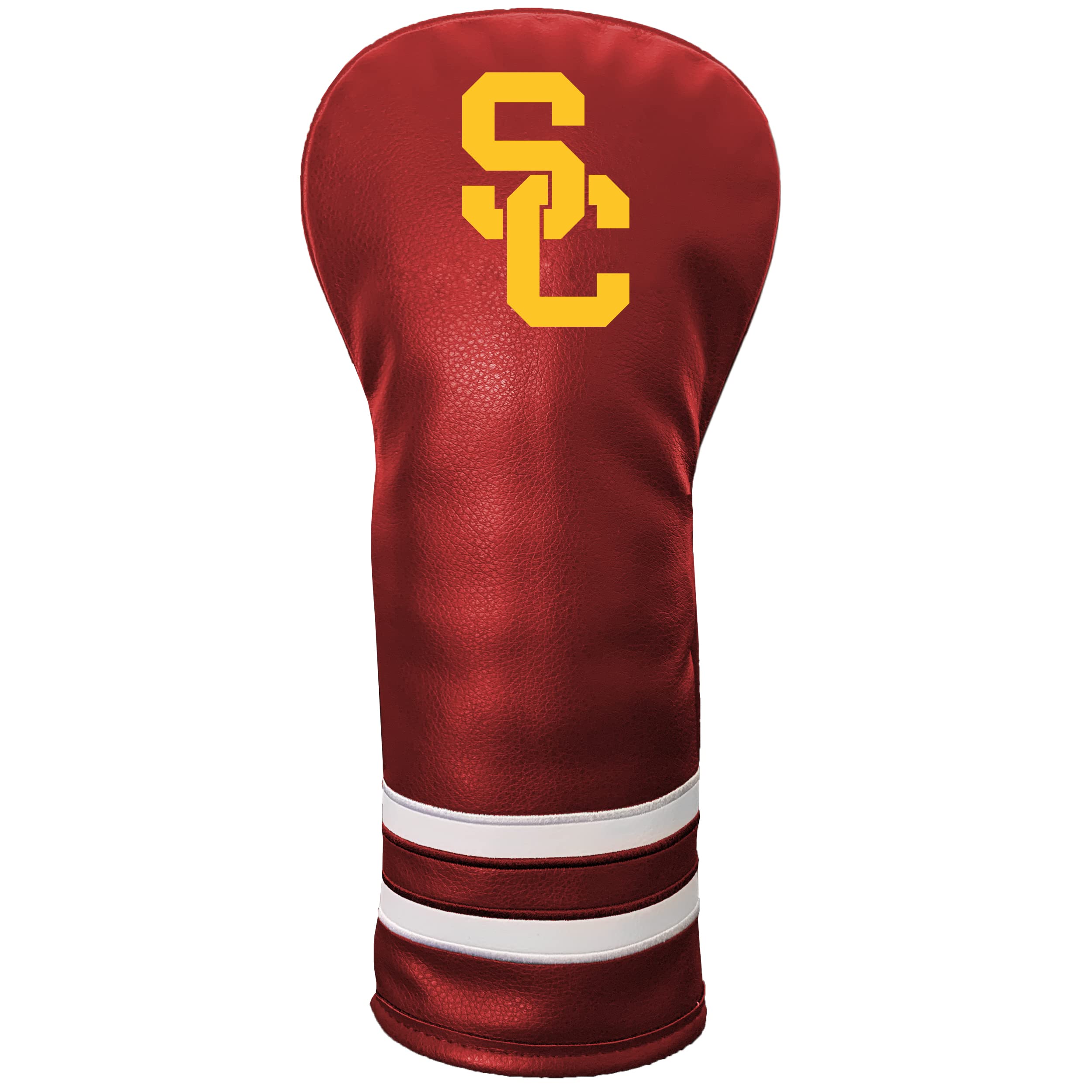 Team Golf NCAA Southern California Vintage Fairway Headcover (Color) - Printed Team Golf NCAA Vintage Fairway Headcover (Printed), Fits All Fairway, Hybrid and Utility Clubs โ image 1