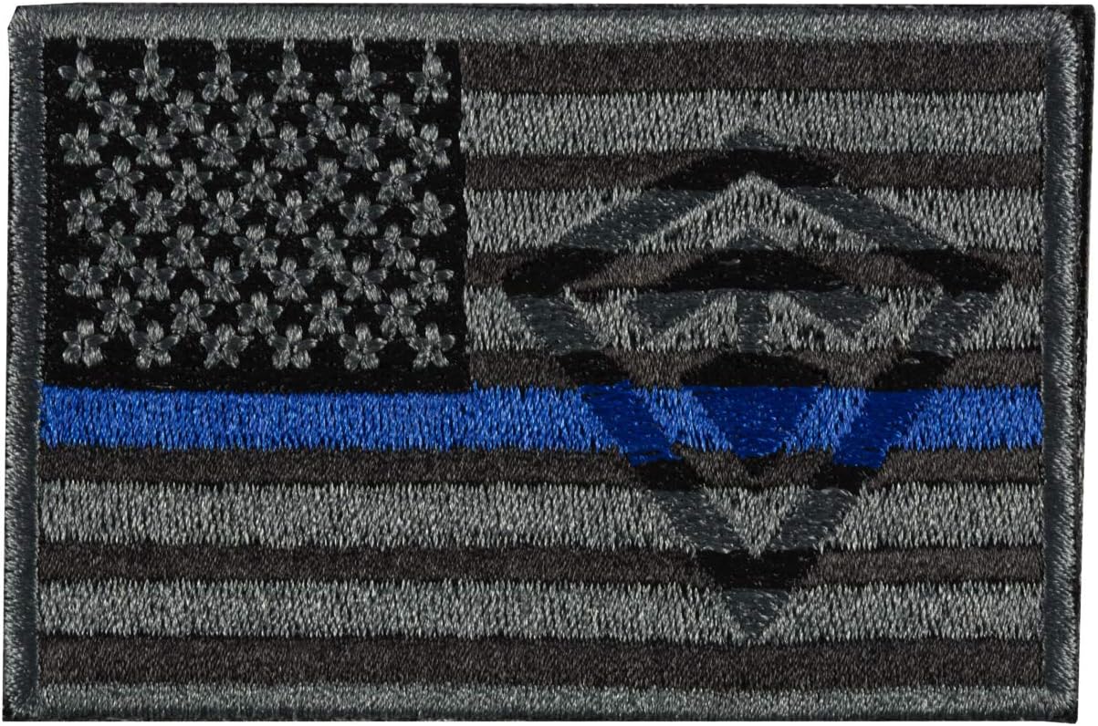 First Tactical 195016-999-1SZ Thin Blue Line Patch Multi 1SZ