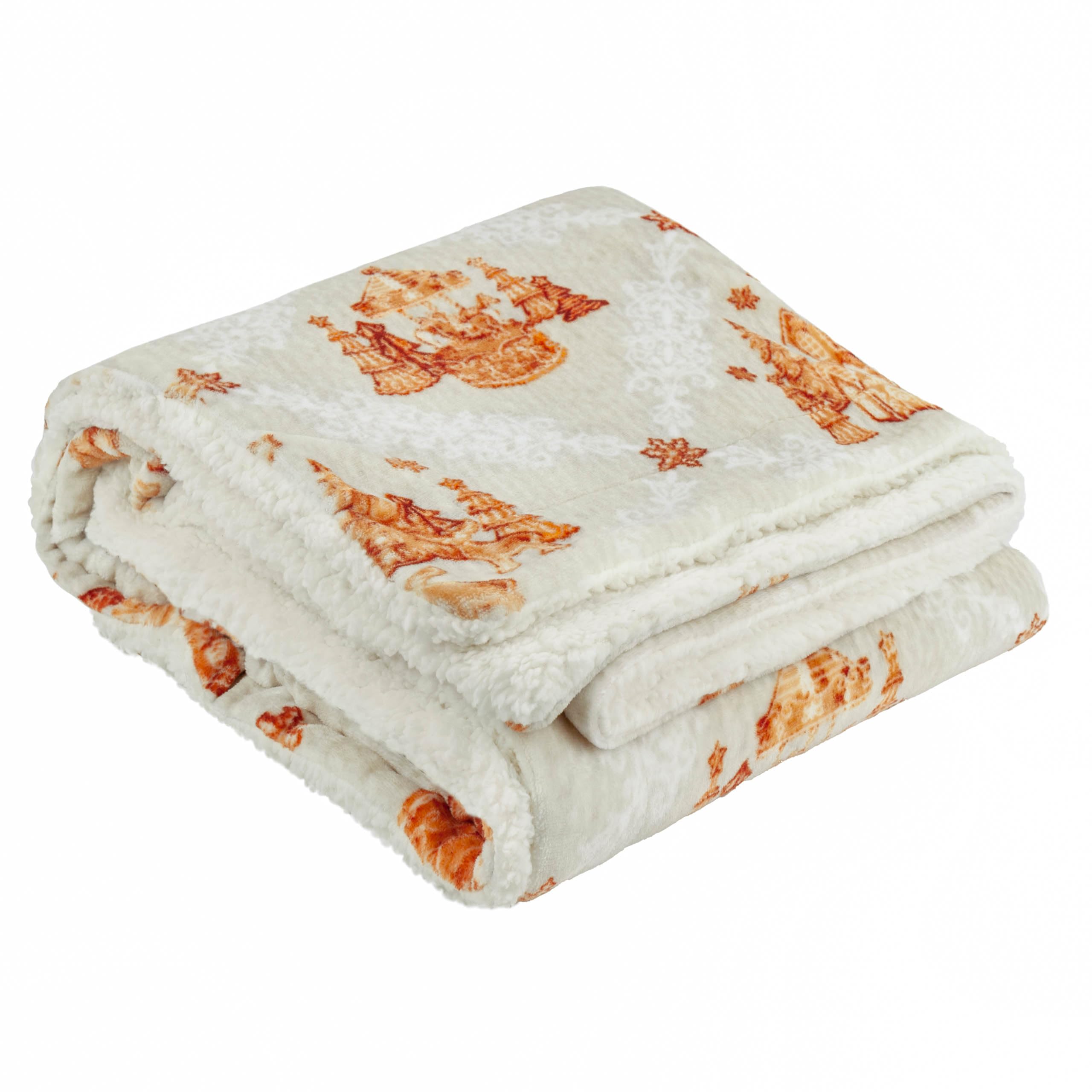 furn. Gretel Sherpa Fleece Throw