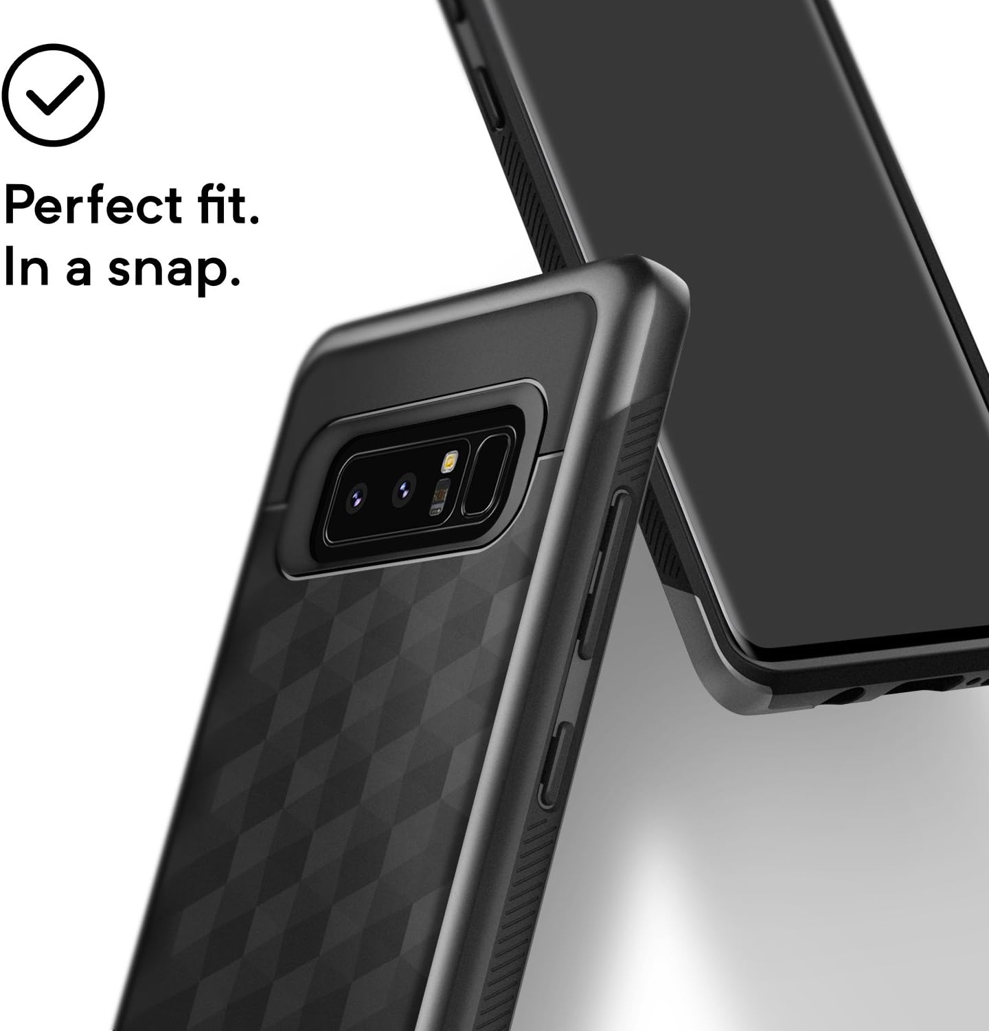 Caseology Parallax for Samsung Galaxy Note 8 Case (2017) - Black