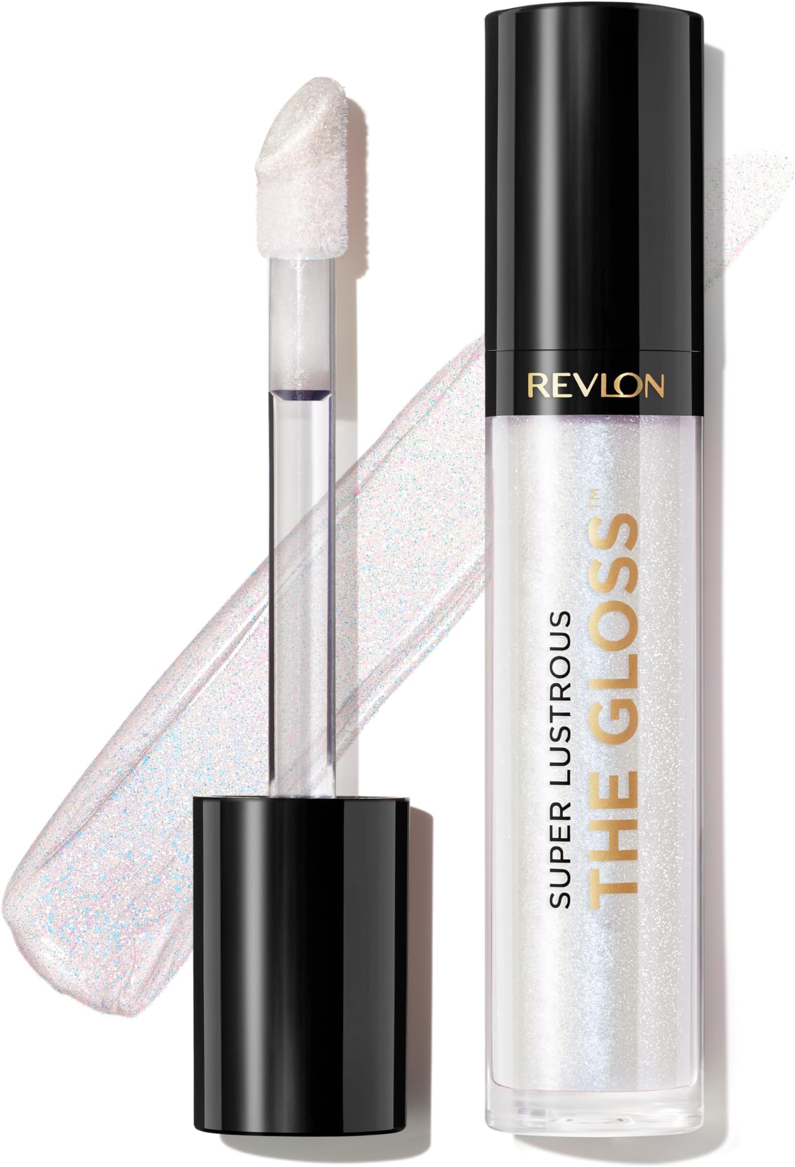 Super Lustrous Lip Gloss, Non-Sticky, Hydrating, High Shine Finish, 304 Frost Queen, 0.13 oz
