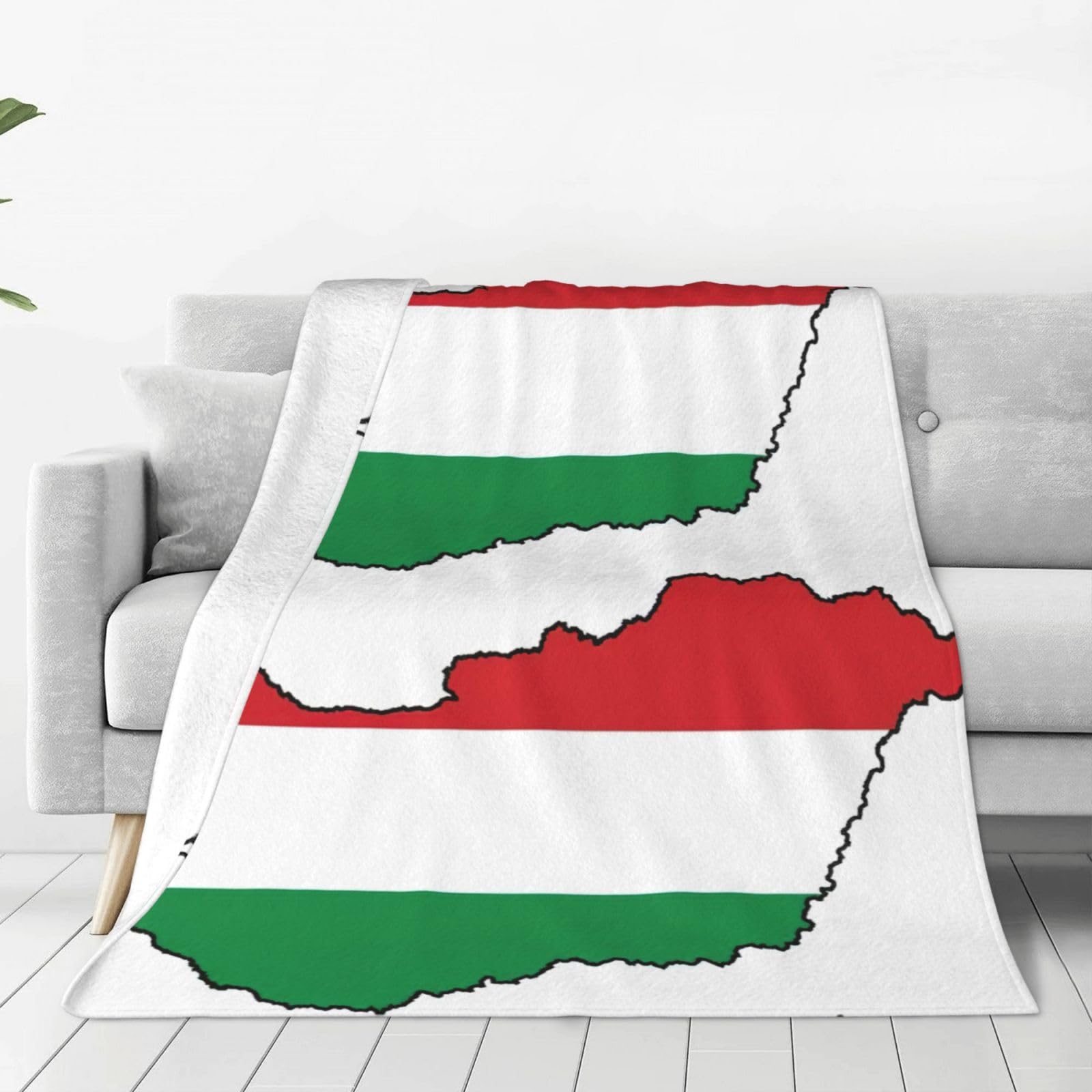 Couverture polaire douce Hongrie plaid flanelle léger lit canapé