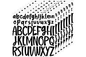 416Pcs Waterproof Letter Stickers for Scrapbooking and Crafts