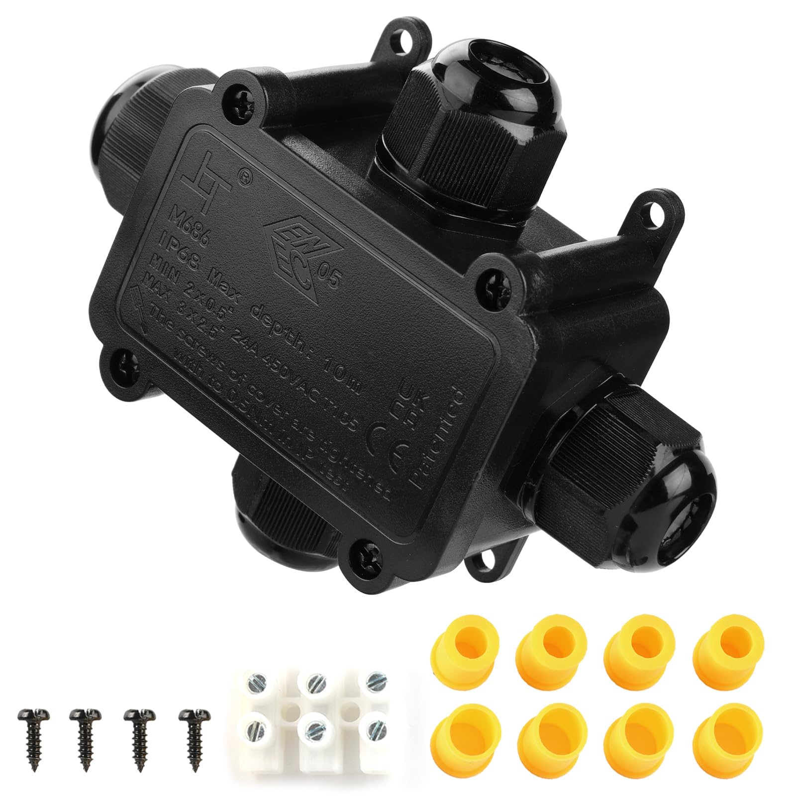 IP68 Waterproof Junction Box - Outdoor & Underground -12 IP68 Waterproof Junction Box - Outdoor & Underground -12