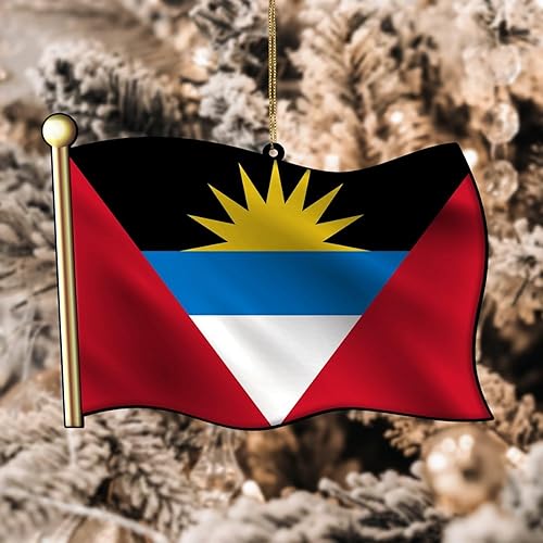 Vista 62 de Adorno acrílico de Navidad de Filipinas, decoración de árbol de Navidad, adorno de Navidad nacional para niños, bandera de Filipinas, banderas