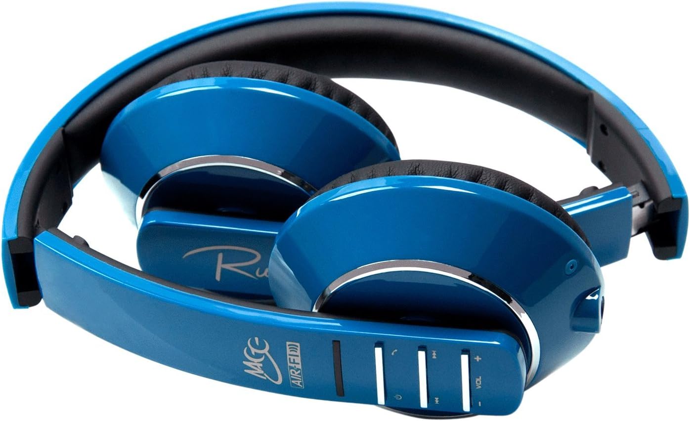 MEE audio Runaway 4.0 Bluetooth Stereo Wireless + Wired Headphones with Microphone (Blue)
