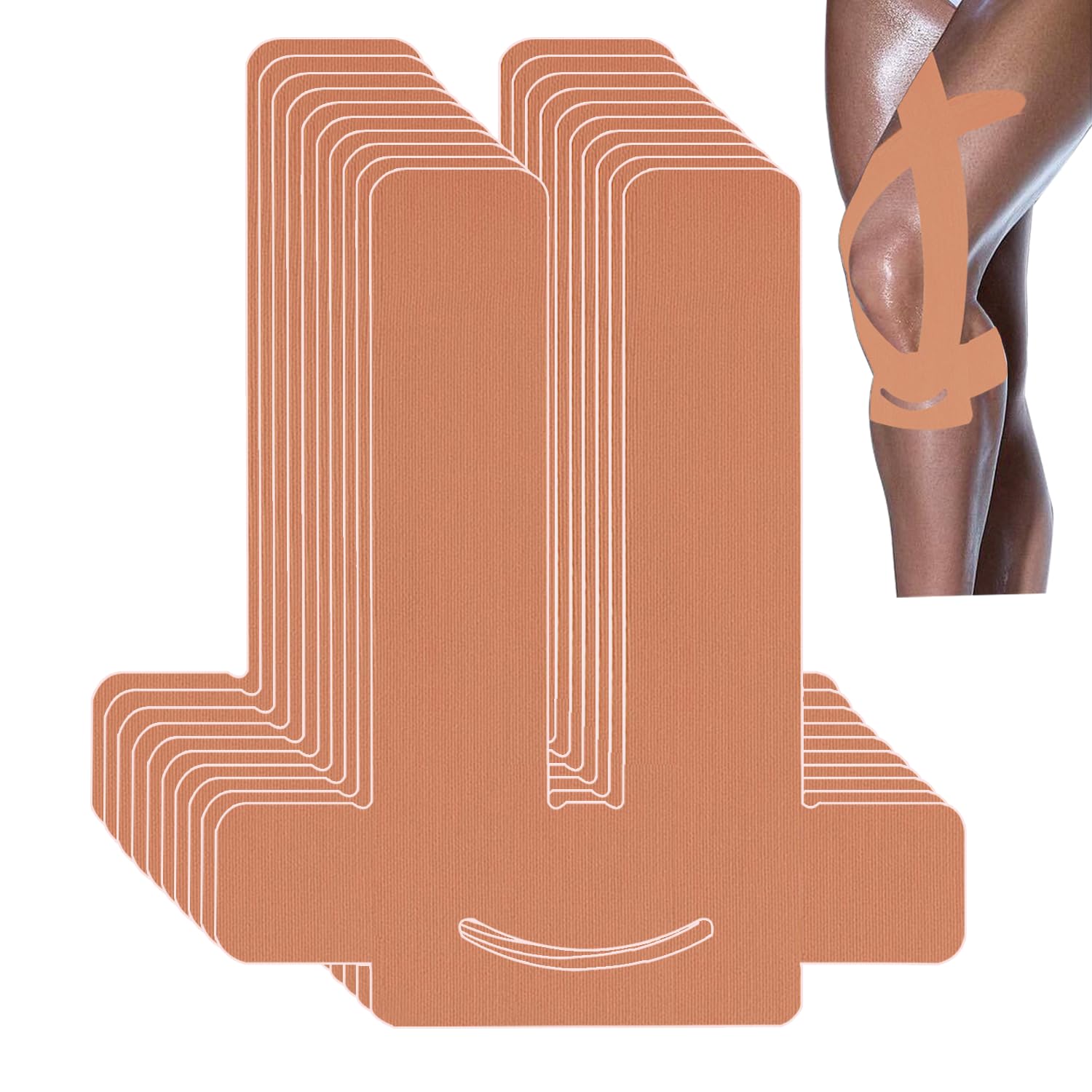 ANAMPION Kinesiotapes Vorgeschnitten for Knees