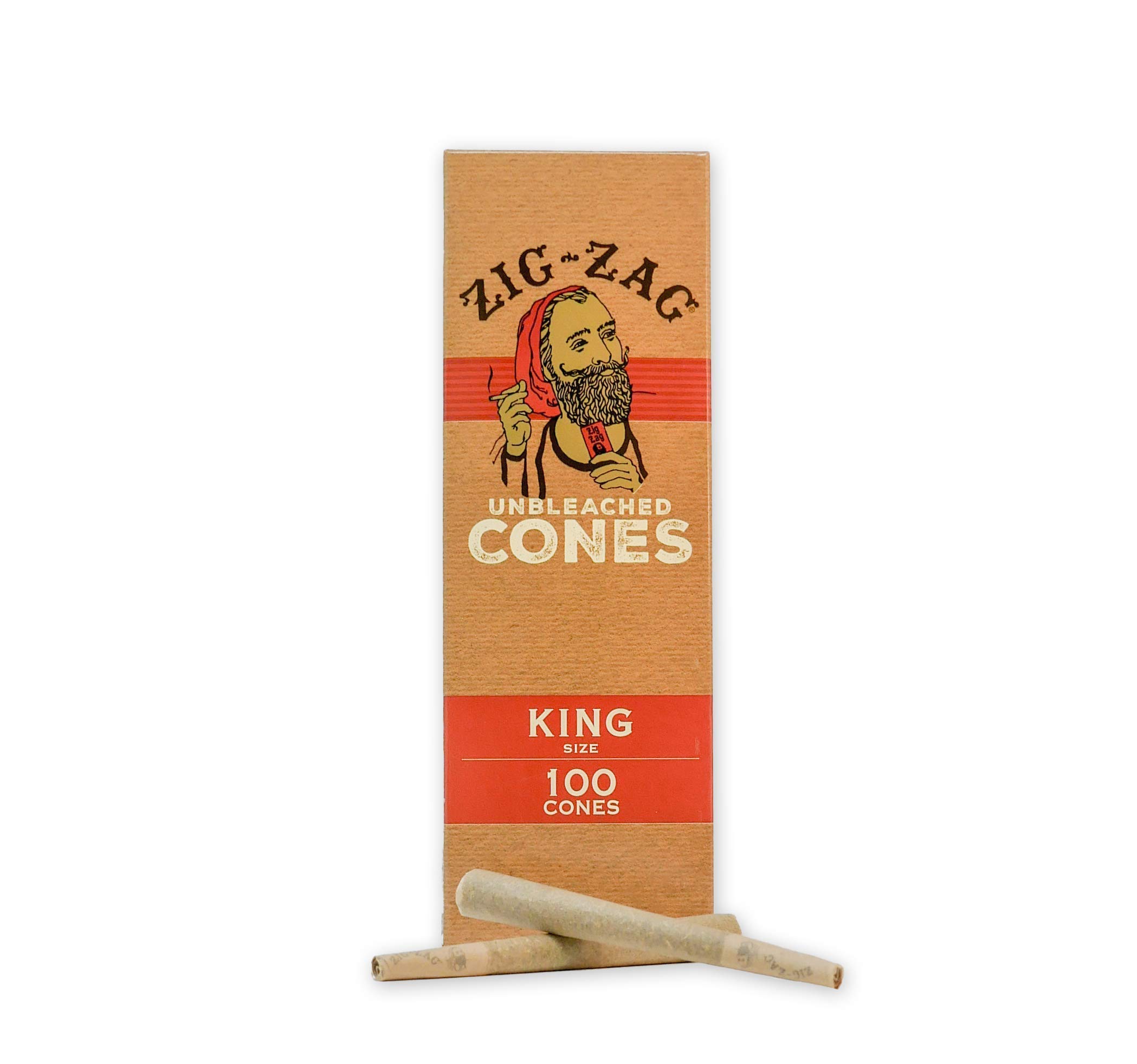 Zig Zag Rolling Papers King Size Pre Rolled Cones 100Pack